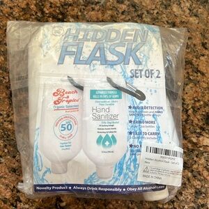 ** New ** Hidden Lotion Flask 2-Pack  * unique gift *